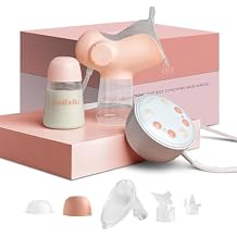 Annabella Single Breast Pump - Innovative Baby Tongue Simulation Electric Breast Pump, Adjustable Shield 1824mm, Quiet, Comfortable & Portable