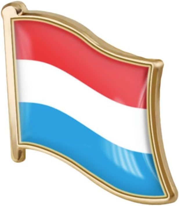 vmcoatdu Country Flag Pin Badge International Travel Brooch Metal Alloy Souvenir Pin for Hat Clothes Backpack