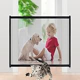 Mesh Dog Gate Pet Gate Portable Safety Gates, Dog Gates for The House, Gates for Dogs IndoorGates fo