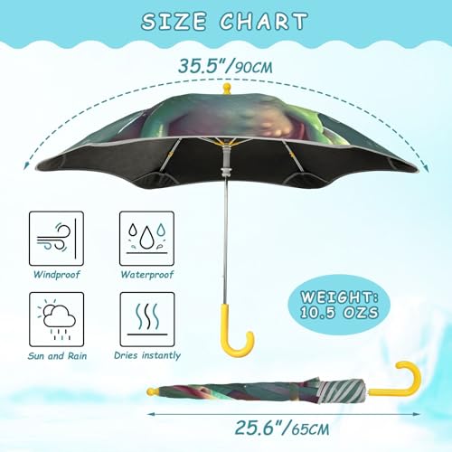 Parapluie coupe-vent GAIREG pour enfants avec structure ultra résistante à la pluie