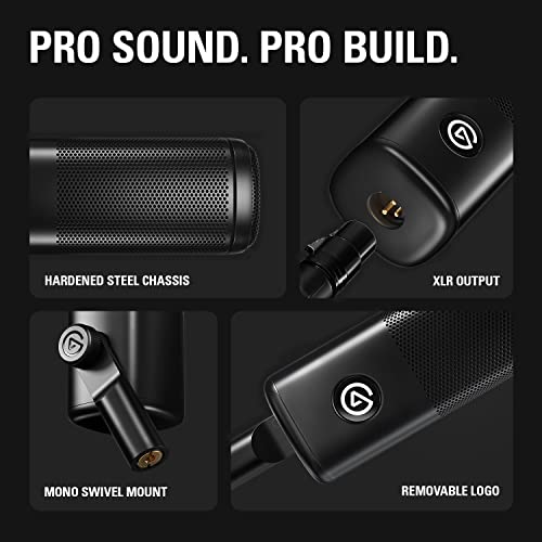 Elgato Wave DX with Cable - Dynamic XLR Microphone with 10ft/3m XLR Cable, Speech optimised for Podcasting, Streaming, Broadcasting, No Signal Booster Required, Works with Any Interface, PC/Mac - image 6