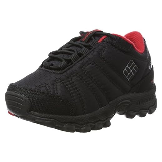 Columbia Childrens Firecamp Sledder II WP, Zapatillas de Senderismo, Impermeable para Niños, Negro (Black, Steam), 31 EU
