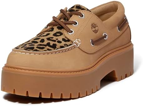 Timberland Womens Stone Street Platform Boat Shoe