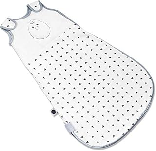 Nested Bean Zen Sack - Gently Weighted Sleep Sacks | Baby: 6-15 Months | Cotton 100% | Help Newborn/Infant Swaddle Transition | 2-Way Zipper | Machine Washable