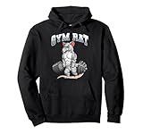 Photo Gallery gym rat fitness bodybuilding felpa con cappuccio Photo Gallery gym rat fitness bodybuilding felpa con cappuccio