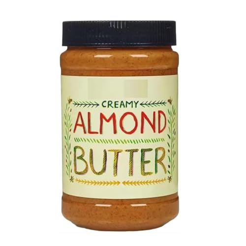 Pure Natural 100 Percent Almond Spread, 765g – Smooth Roasted Almond Butter with No Added Sugar or Oils