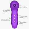 HUANXA Cliter.ou.s Su.cking Vibrato.r.s.s Vibrabra.t.e.r Vibratorter Women A.dults Toys Vibrat.o.rs S.ex Toys4Women Toys4couples, Vibrantoror for Men & Women 10 Mode (Purple-02) #4