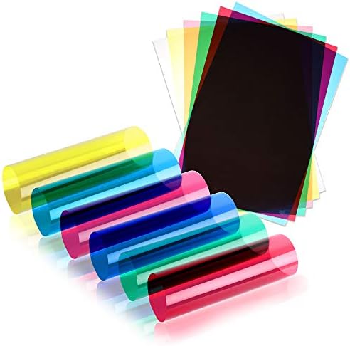 Acetate Sheets A5 OHP Sheet Colour Acetate Clear Film Plastic Light Filter Gel Reading Aid Thick 100 Micron Reading Aid (A5 Size - Yellow - 1 Sheet)
