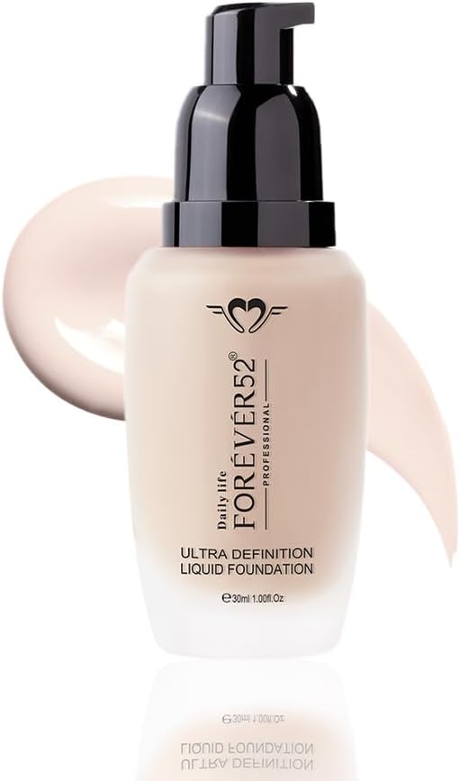 Forever52 Daily Life Ultra Definition Liquid Foundation (Cream Pie - 009) Long Lasting Matte Full Coverage Flawless Weightless Cream Foundation For Normal Skin
