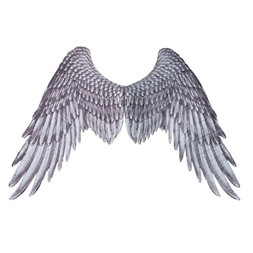 Ailes d'ange noires costume cosplay confortable pour éviter la fatigue en fête