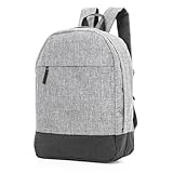 Mochila em Poliéster 300D Reforçado com Zíper Protegido, Alças Confortáveis e Bolso Frontal Grande – 16L Leve e Resistente