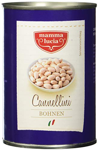 mamma lucia Cannellini Bohnen, 12er Pack (12 x 425 ml) Cover