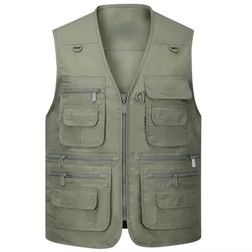 Chaleco de verano para hombre holgado que soluciona la falta de espacio 4