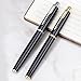 GMBYLBY Metal Signing Pen Business Gift Pen Pen Metal Gel Pen Refillable Gel Pen For Wedding Hotel Reception Metal Gel Pen Black Gel Pens Metal Gel Pen With Cap 0.5 Mm Black, Gold