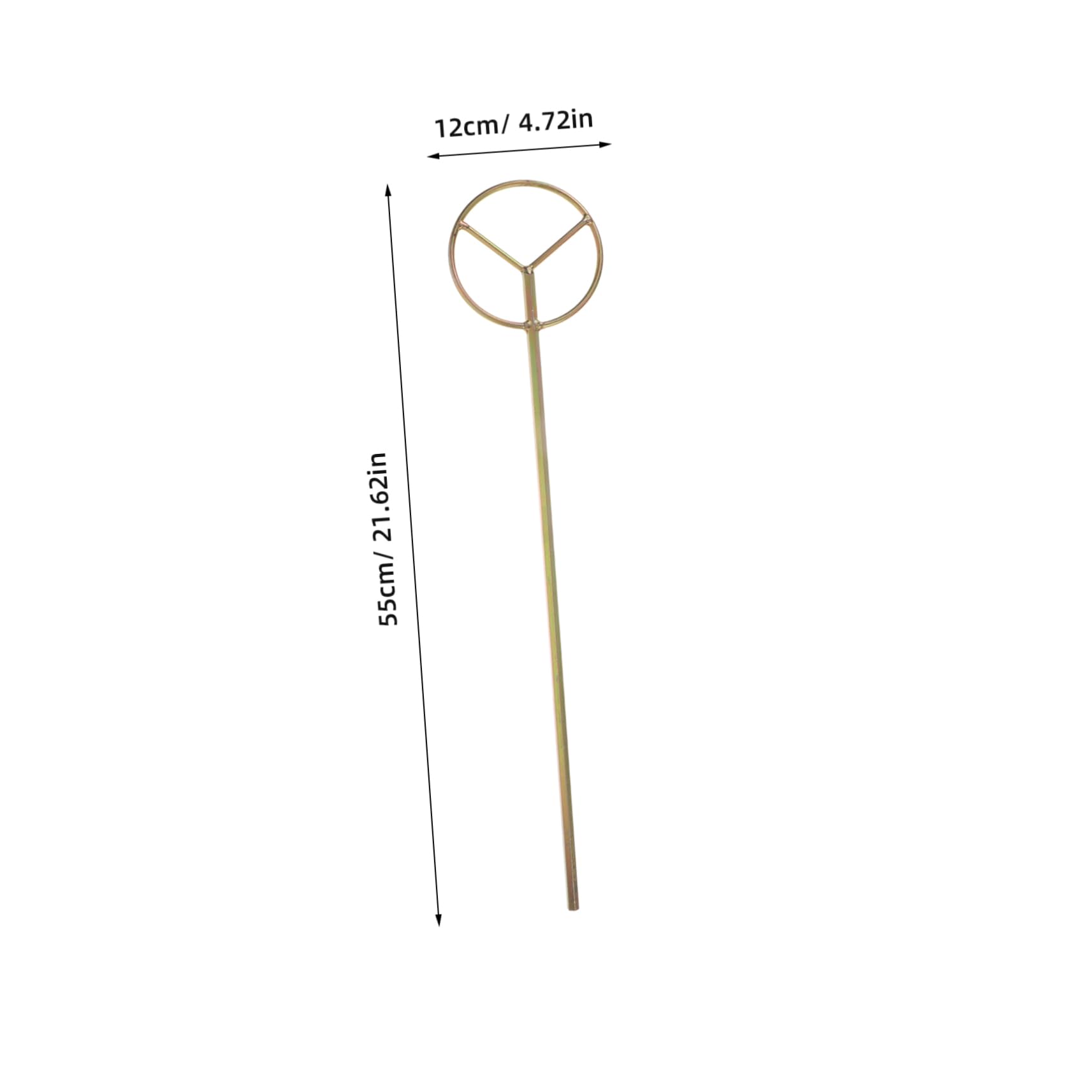 DOITOOL 2Pcs Electric Drill Mixer Stirring Rod Heavy Duty Paint and Mixing Paddle for Drill for Mud and Grout Mixing Compatible with Standard Shank