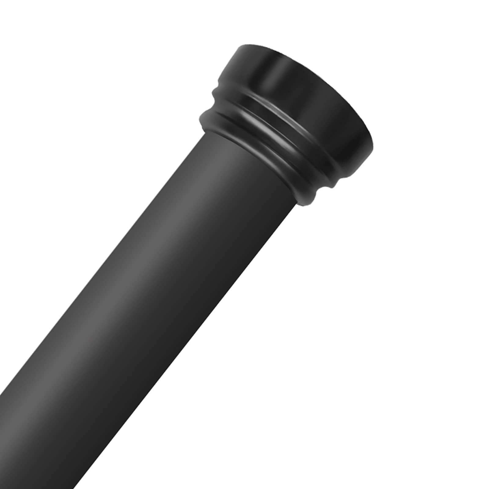 tringles à rideaux sans perçage, Tringle de douche télescopique en acier inoxydable, tiges de séchage for salle de bain et chambre à coucher, noir ou blanc (couleur : blanc, taille : 70 cm-120 cm) (C