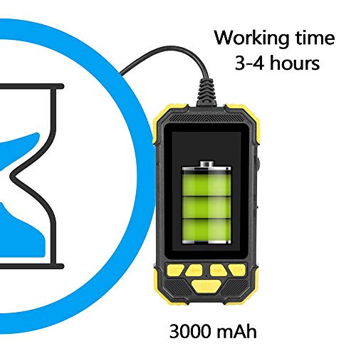 Loijon Tela de alta definição IPS de 4,3 polegadas 1080P IP67 Endoscópio portátil Endoscópio domésti