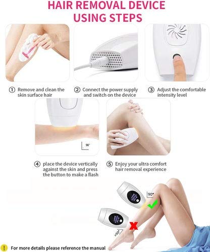 Amazon | ハンドヘルド IPL脱毛器 600,000放出 無痛 ビキニ脱毛 USB