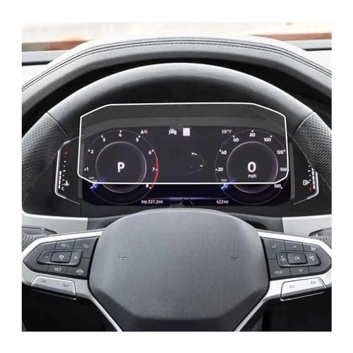 Verre trempé de voiture protecteur d'écran premium pour console VW Atlas et Tiguan
