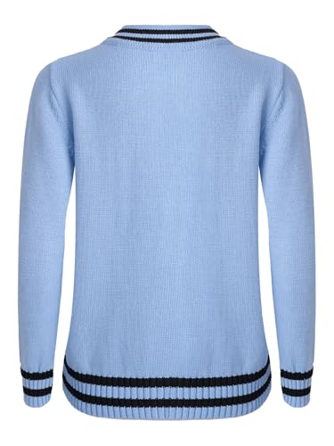 Kids Boys Girls Long Sleeve Cardigan Shrug Bolero School Uniform Coat Sweaters2