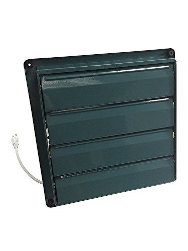 Professional Grade Products 9800512 Metal Shutter Exhaust Fan for Garage Shed Pole Barn Hydroponic Ventilation, 10" - Thumbnail 7