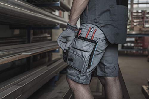 Uvex Tune-Up Arbeitshosen Männer Kurz - Shorts für die Arbeit - Grau - Gr 34W/Etikettengröße- 52