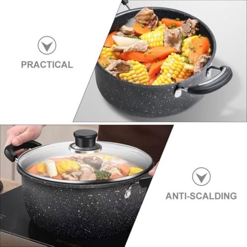 Casserole en fer noir avec couvercle fait maison - 4