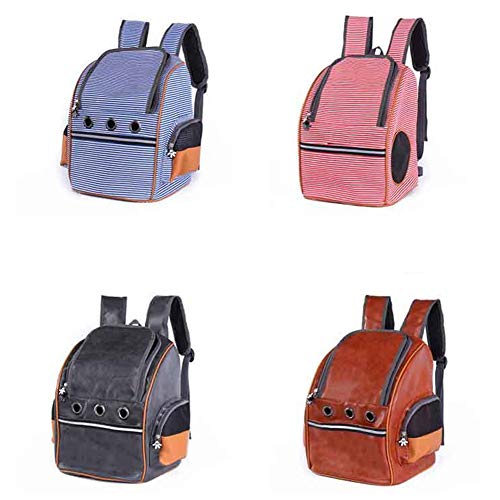 Sac à dos chat et chien voyage plein air portable marron confortable