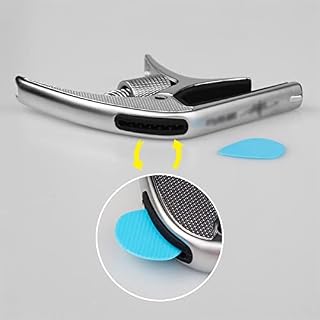 Accueil Capo de guitare Accueil Capo de guitare Capo de guitare multifonctionnel à une main en alliage de zinc avec… – Image 6