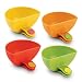 Dip It! Condiment & Sauce Dipping Bowls with Plate Clips Ð Set of 4