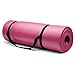 Crown Sporting Goods 5/8-Inch Extra Thick Yoga Mat with No Stick Ridge