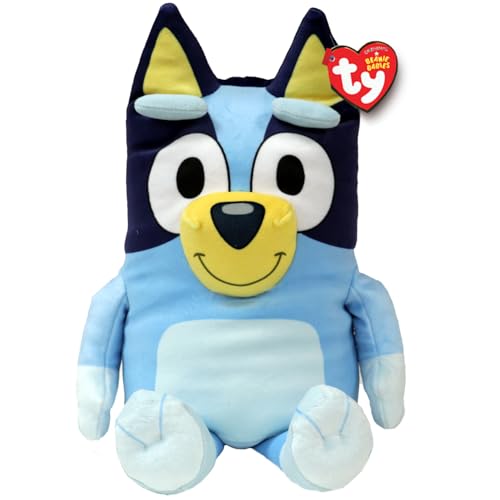 TY Bluey Beanie Medium 30cm Soft Plush Toy for Kids Collectible Stuffed Teddy Cuddly Plush Toy for Play and Display