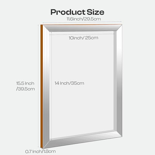 Écran de sérigraphie aluminium anti-déformation pour impression textile - 3