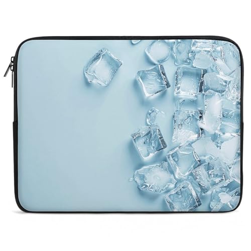 Funda para portátil de 38.1 cm con diseño de cubos y protección antigolpes