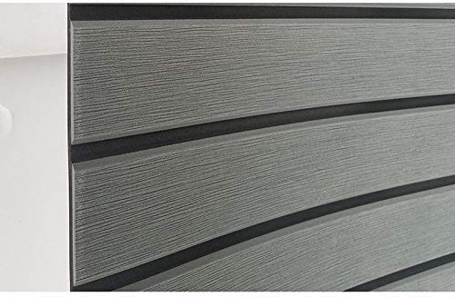 SOOMJ Marine Flooring for Boats,EVA Faux Teak Decking Sheet for Boat Yacht Non-Slip Decking Self Adhesive (Dark Gray with Black Lines) - Thumbnail 5