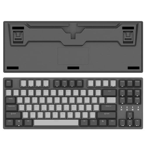Image of Durgod Taurus K320 TKL Mechanical Gaming Keyboard - 87 Keys - Double Shot PBT - NKRO - USB Type C (Cherry Brown, Corona (White Backlit))