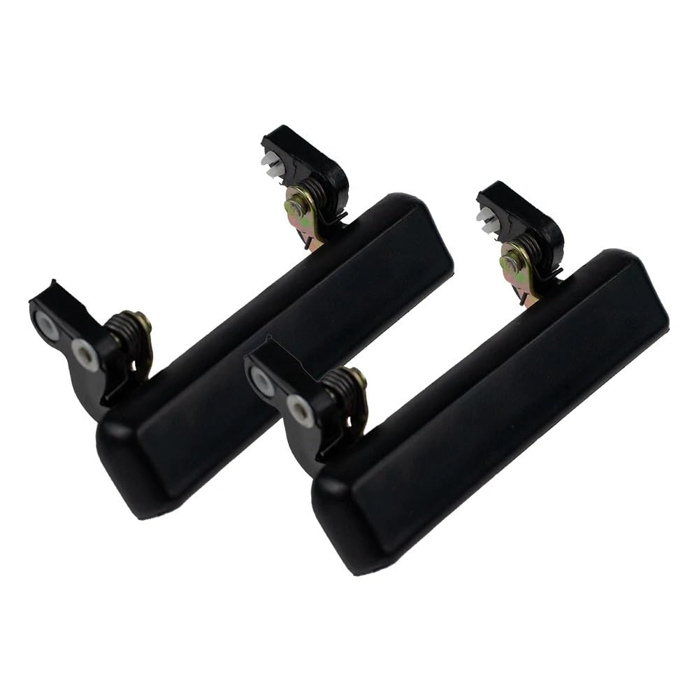 Zmyozdo 1 Pair Automotive Parts Front Rear Left Right Outside Outer Door Handle Tailgate For Suzuki For Samurai Sj 1988-2004 Sj410 1981-1988 Sj413 1984-1990(1 Pair)