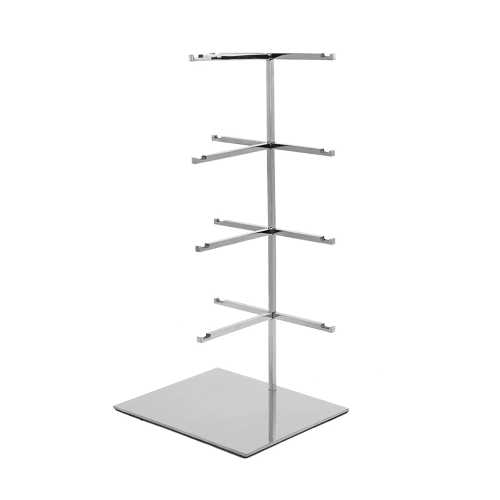 JYHHGDS Eyeglasses Display Holder, Stainless Steel Organizer for Sunglasses, Multiple Hanging Racks, Storage Stand for Retail, Home, Desk, Dresser, Tabletop Decor