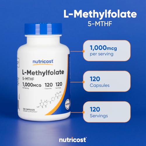 Nutricost Methylfolate 1000mcg