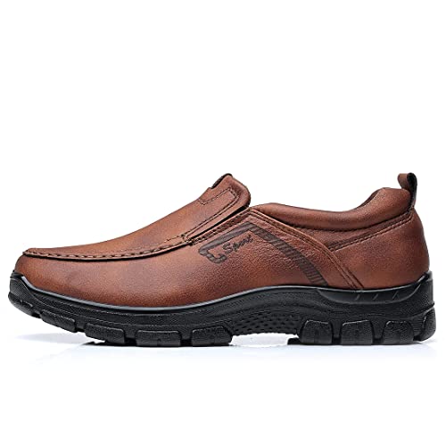 COSIDRAM Mens Loafers Slip on Shoes Casual Comfort Soft Moccasin Daily Flats Driving Walking Shoes Lightweight2