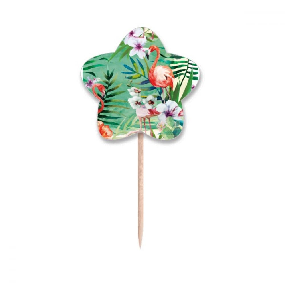 Animal cure-dents drapeaux et étoiles pour sublimer vos cadeaux gourmands et gâteaux de fête