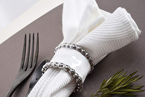 Pampa Bay CER-2575-W Porcelain Salerno Napkin Ring thumb #3
