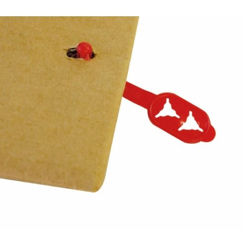 Laurel 503263 Duo Briefknopf für Versandtaschen 2 Positionen wiederverwendbar Plastik 125 Stück farblich sortiert