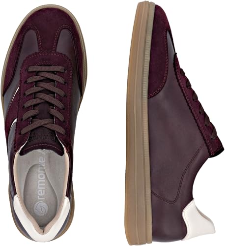 Remonte Damskie buty sportowe D2C05 Low, czerwone, 43 EU, czerwony, 43 EU