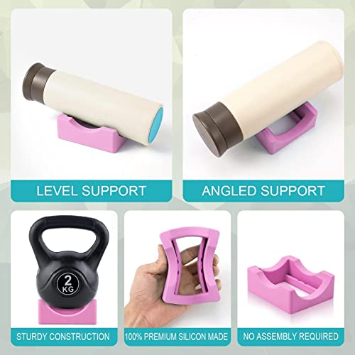 Suporte para Copos de Silicone Antiderrapante para Artesanato e Decoração - Suporte para Copos Artes