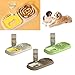 APGLSXY Practical Pet Bowl Antislip Slow Feeder Bowl for Health Pet Feeding Watering