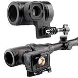 Starboosa Scope Camera Adapter – Compatible with GoPro Hero 9/10/11/12 – Lightweight All-Aluminum Mount with Built-in Sunshade for Outdoor Shooting