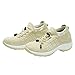 Womens Orthopedic Sneakers Womens Slip On Walking Shoes Arch Support Running Sneakers Casual Lace Up Tennis Shoes Breathable Mesh Athletic Camp Comfort wear Ortho Shoe Beige 8