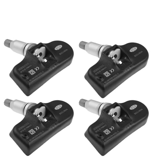 Capteur de Pression TPMS 434 MHz 1K0907255B pour VW Passat B6 2006-2011 - Pack de 4 pièces