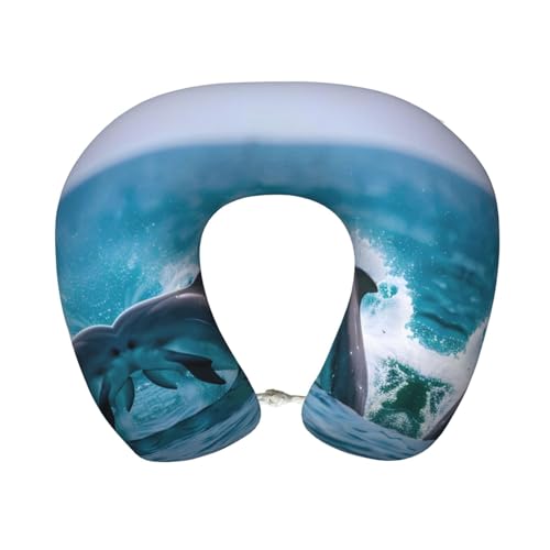 Almohada de viaje de espuma viscoelástica negra miniatura 1